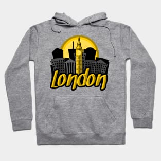 London Skyline Sunrise Hoodie